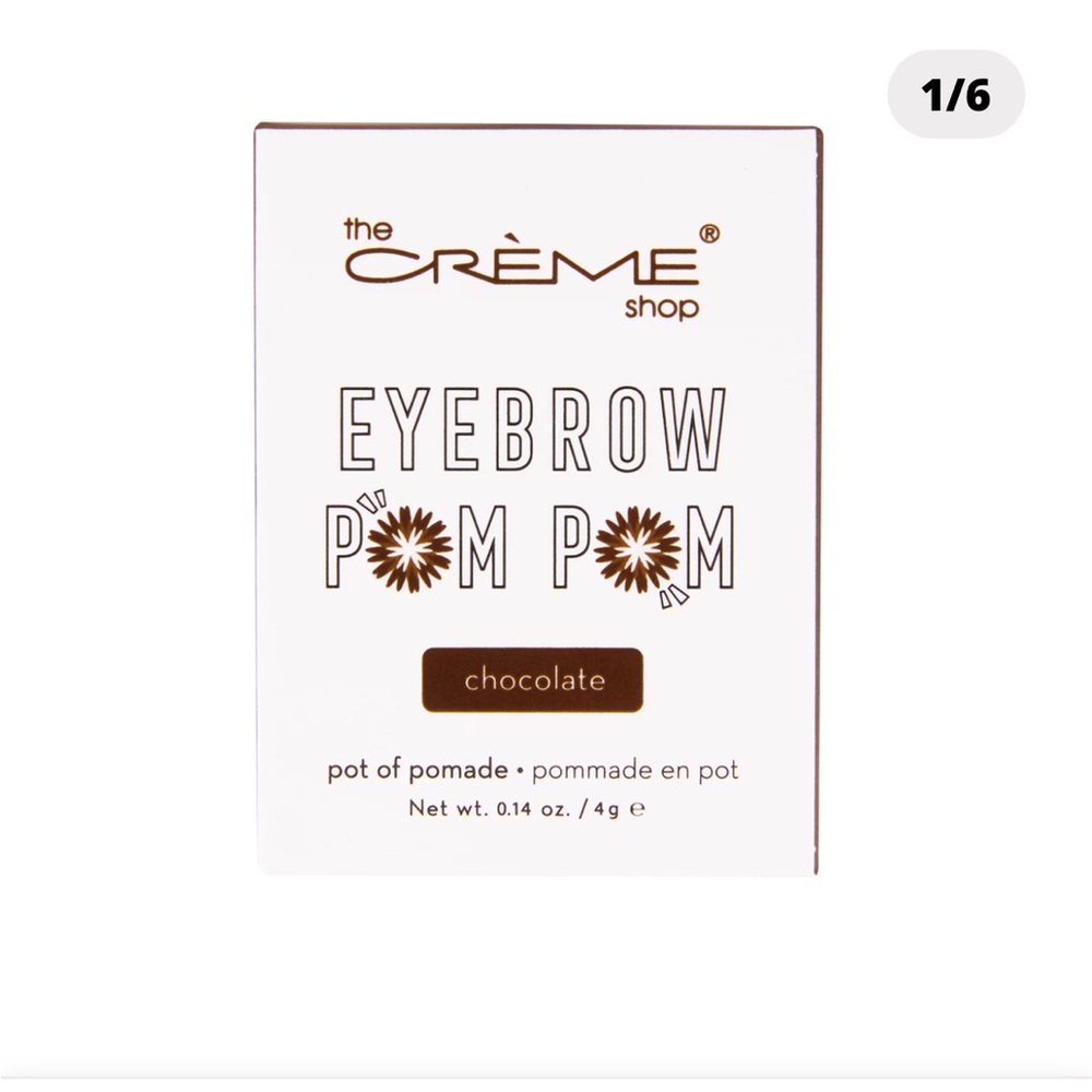 The Crème Shop Eyebrow Pom Pom in Chocolate